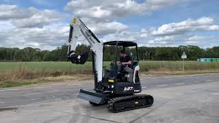 New and unused excavator: Bobcat E27Z, year 2019 (Refnr. BM3530) — kubota engine