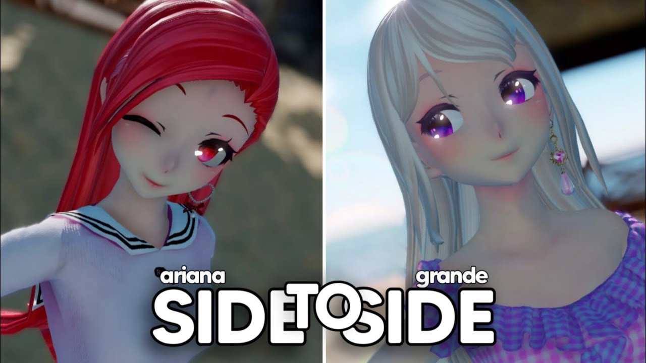 【 MMD + DL 】 ❥ ⌜Side To Side ▻ Ariana Grande⌟