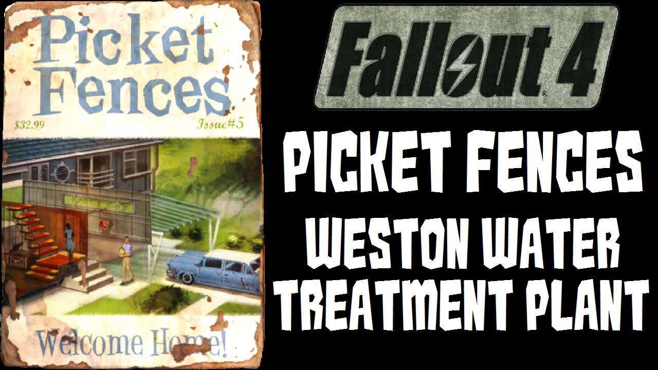 Fallout 4 Picket Fences Magazine in Weston Water Treatment Plant