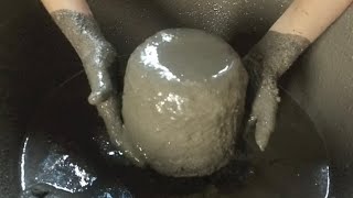 pure cement dipping special video Full video soon super soft pure cement Crumbling 🤤 screenshot 2
