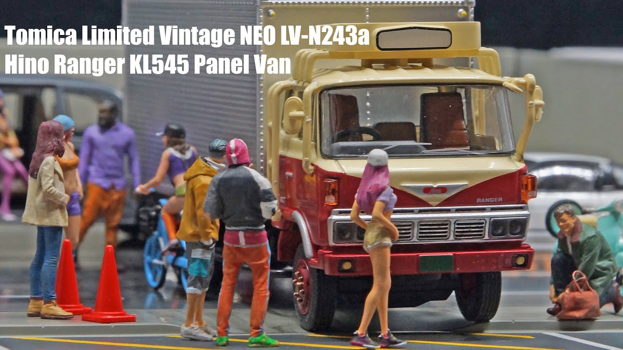 Tomica Limited Vintage NEO LV-N243a Hino Ranger KL545 Panel Van