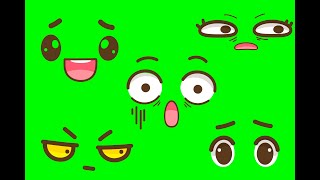 Gacha icon face Green Screen Effects