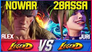 NoWar (Alex) vs 2Bassa (Juri) 🔥 INSANE Match SF6