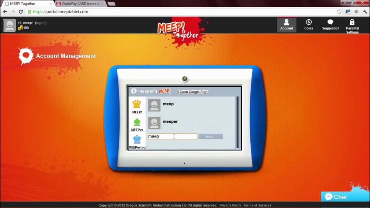 Meep! Tablet Parental Controls Demo 