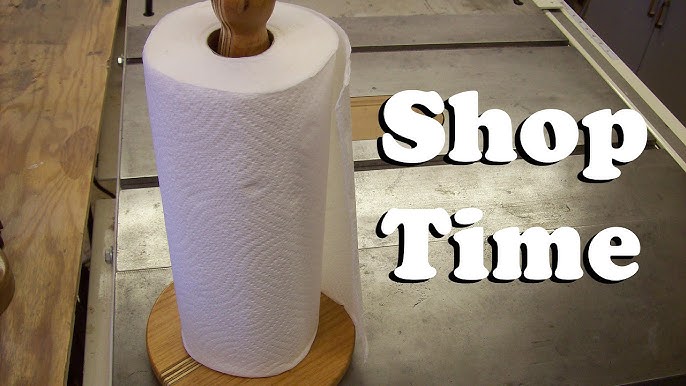 How to Make a DIY Paper Towel Holder 