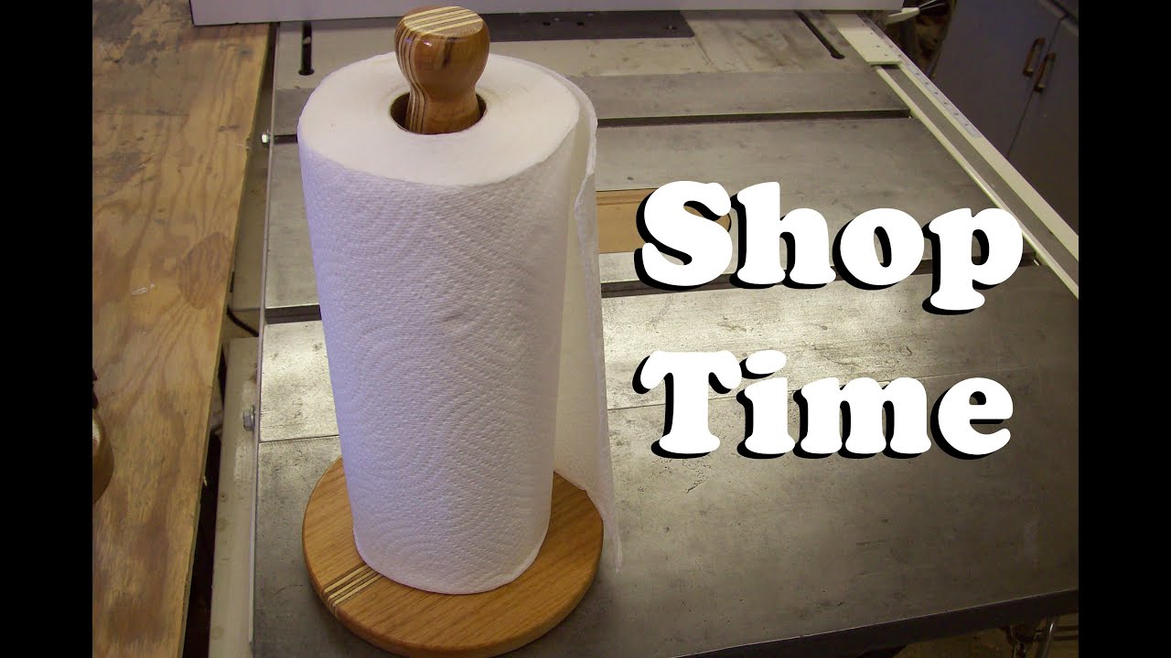 How to Make a DIY Paper Towel Holder