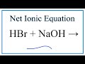 Net Ionic Equations and Strong Acids