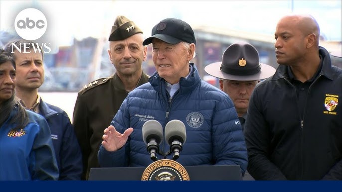 Biden Tours Francis Scott Key Bridge And Meets With Victims Families