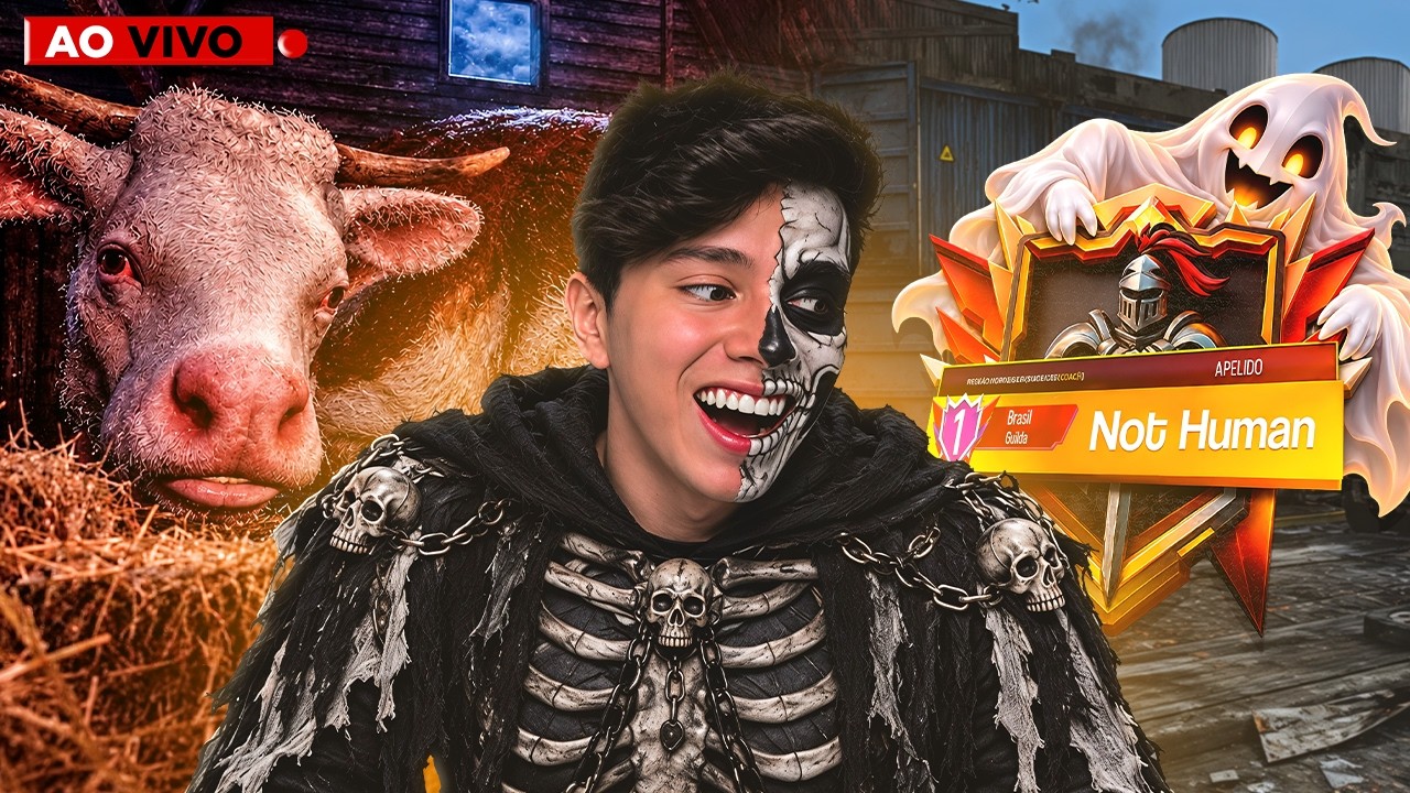 LIVE! CAMPEONATO COM TIME  E TERROR NESSE SABADO HALLOWEEN - VEM!!!