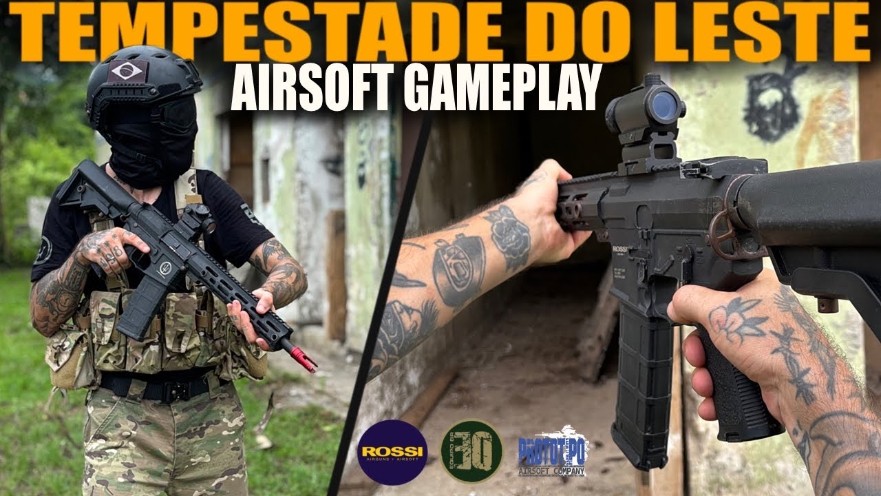 OPERAÇÃO TEMPESTADE DO LESTE - GAMEPLAY DE AIRSOFT COM NEPTUNE 10 PLUS - FOMOS ATACADOS POR ABELHAS