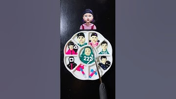 Squid Game 3 color mixing （Part 1） #squidgame  #squidgame2 #squidgame3 #colormixing