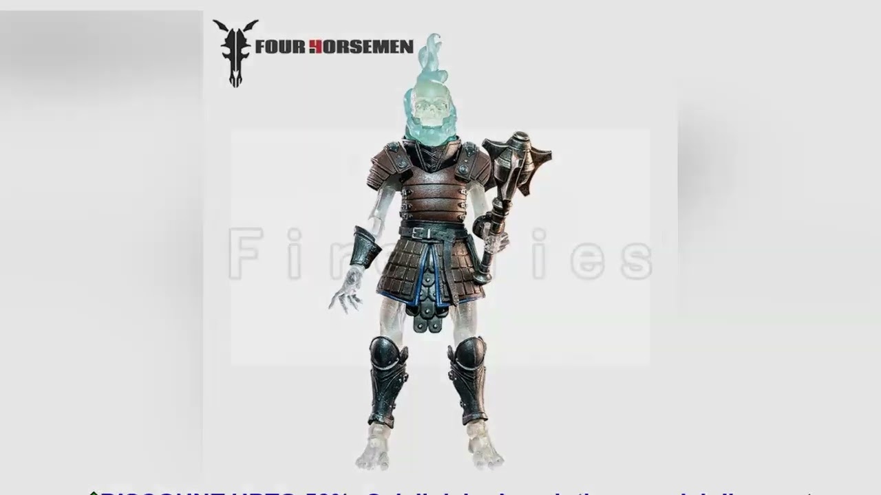 1/12 6inches Four Horsemen Studio Mythic Legions Action Figure Necronominus Undead Builder Pack Mode