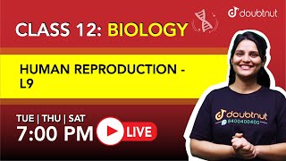 7 PM Class 12 NCERT Biology - HUMAN REPRODUCTION By Shivangi Ma'am | L9  English Medium screenshot 5