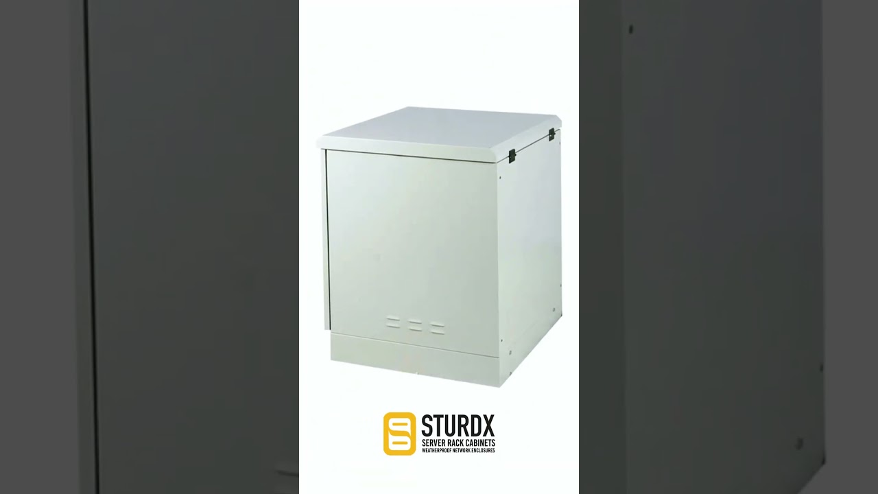 Weatherproof 7U Outdoor Network Enclosure - 600mm x 450mm