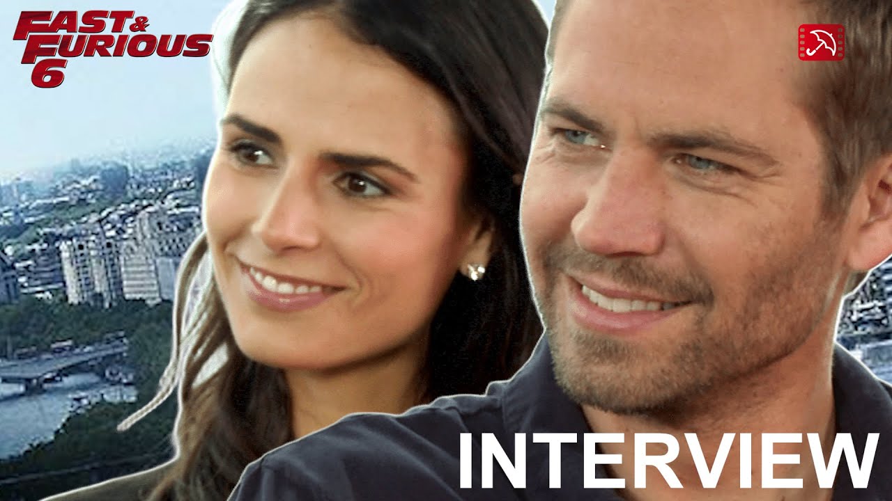 Интервью с Полом Уокером и Джорданой Брюстер «Форсаж 6» (2013) *Взрыв из прошлого*