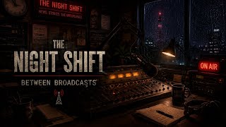 🎙️ The Night Shift: Between Broadcasts | Rainy Radio Station Ambience for Sleep, Study & Relaxation screenshot 5