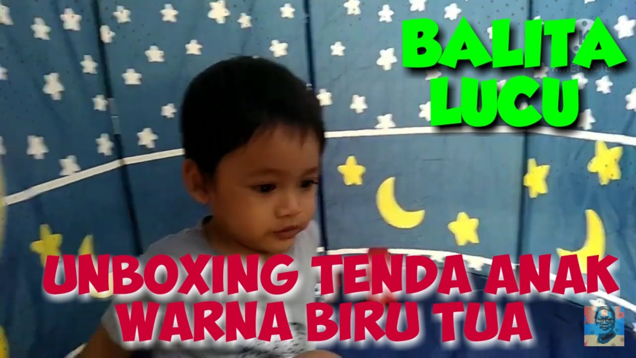 UNBOXING TENDA ANAK WARNA  BIRU  TUA  YouTube