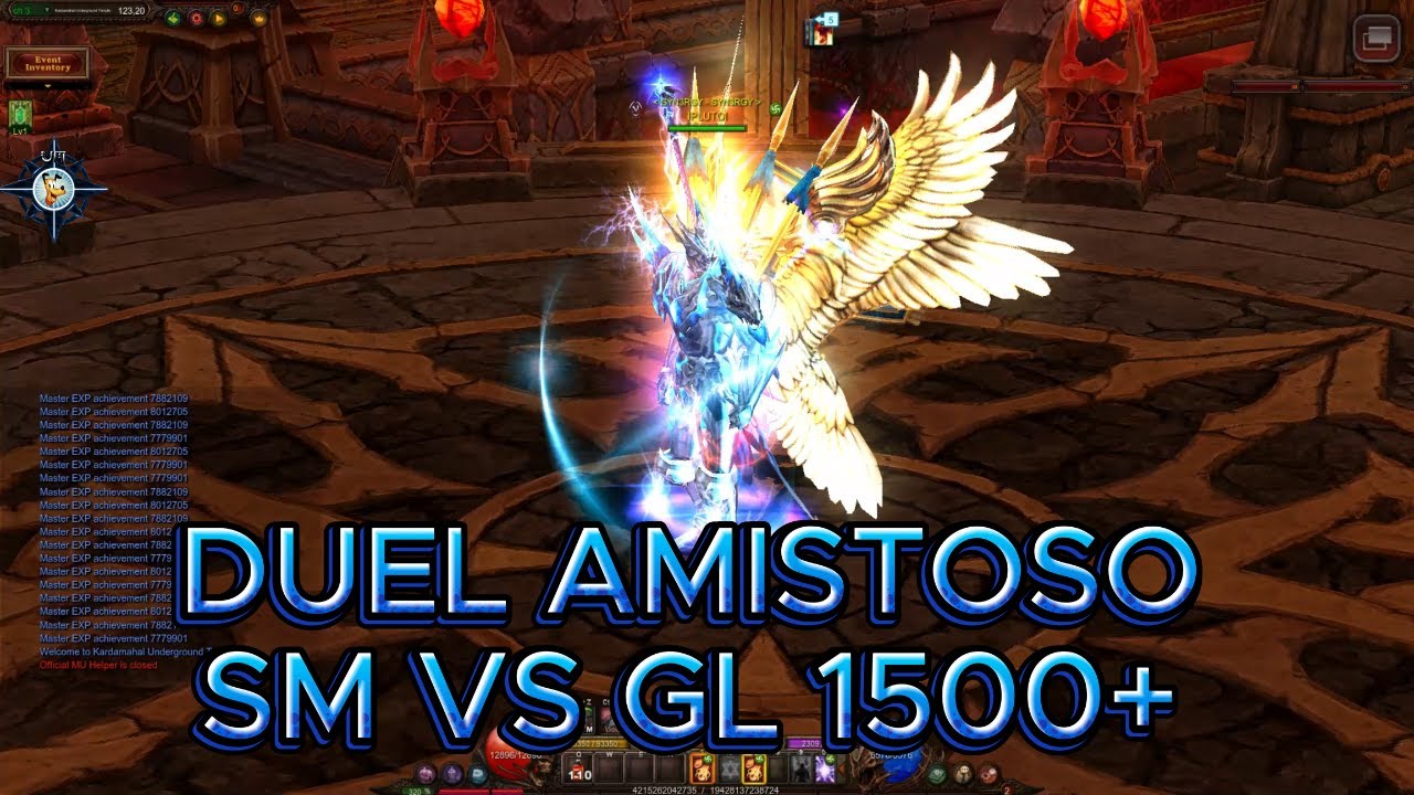 DUEL Amistoso SM vs GL 1500+ - SV Oficial - Webzen - HH