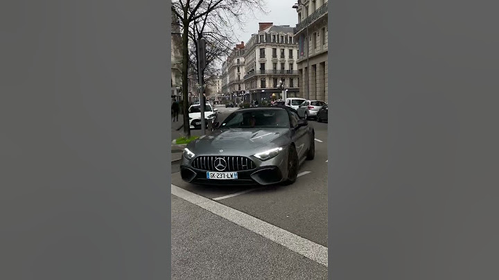 The new Mercedes SL63 AMG 🤩✨