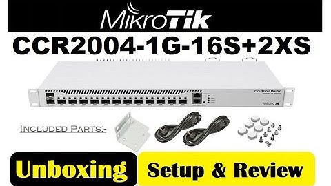 #CCR2004-1g-12s+2xs review #Unboxing #ccr2004-16g-2s+ #onlineindia #mikrotik #router #routerboard