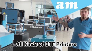 DTF Printer of All Sizes, What is UVDTF Printers For and DTF Inks and Powders Explored