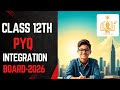 Integration PYQ Class 12th (Q.no 8)