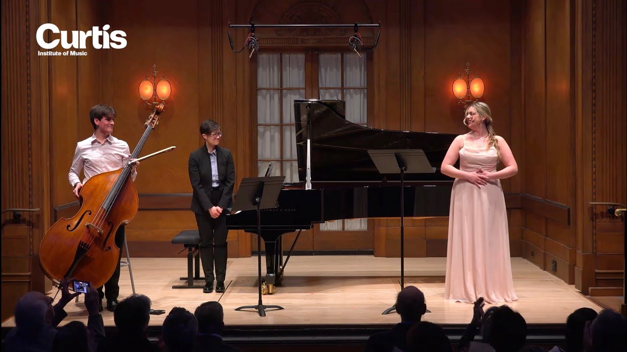 Bottesini: Two Songs for Soprano and Bass, Juliet Rand, Devin O’Brien, and Ting Ting Wong