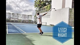 Tennis Intermediate Progression: 3 Steps To Find Your Groundstroke Rhythm