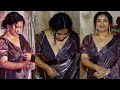 Hayee...😍 Divya Dutta Purposely Showing Of her Huge Cleavage In Bold Saree At Cocktail Party