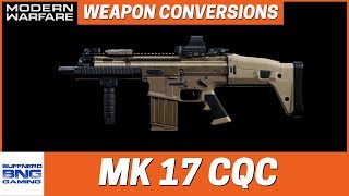 MK 17 CQC Weapon Conversion - Call Of Duty Modern Warfare