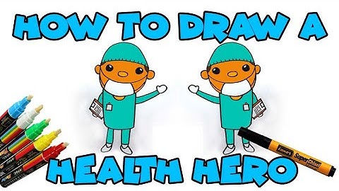 How To Draw Health Heroes - Doctors and Nurses - #stayhome and draw #withme