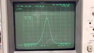 HP 8566B calibration failure