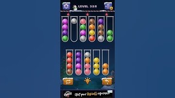 Color Ball Sort Puzzle Level 328 Solution