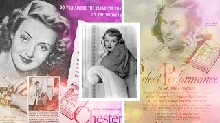 Bette Davis Smoking Scene Compilation