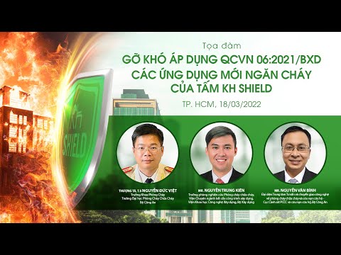 Video [FULL] Tọa đàm GỠ KHÓ ÁP DỤNG QCVN 06:2021/BXD CHO... - youtube