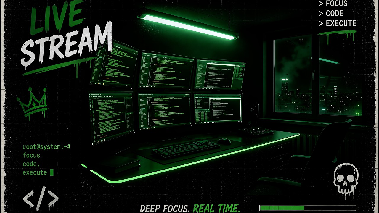Dark Coding Music — Hacker Ambient For Deep Focus - YouTube