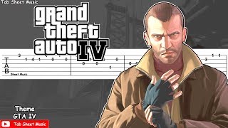 GTA IV - Theme Guitar Tutorial Resimi