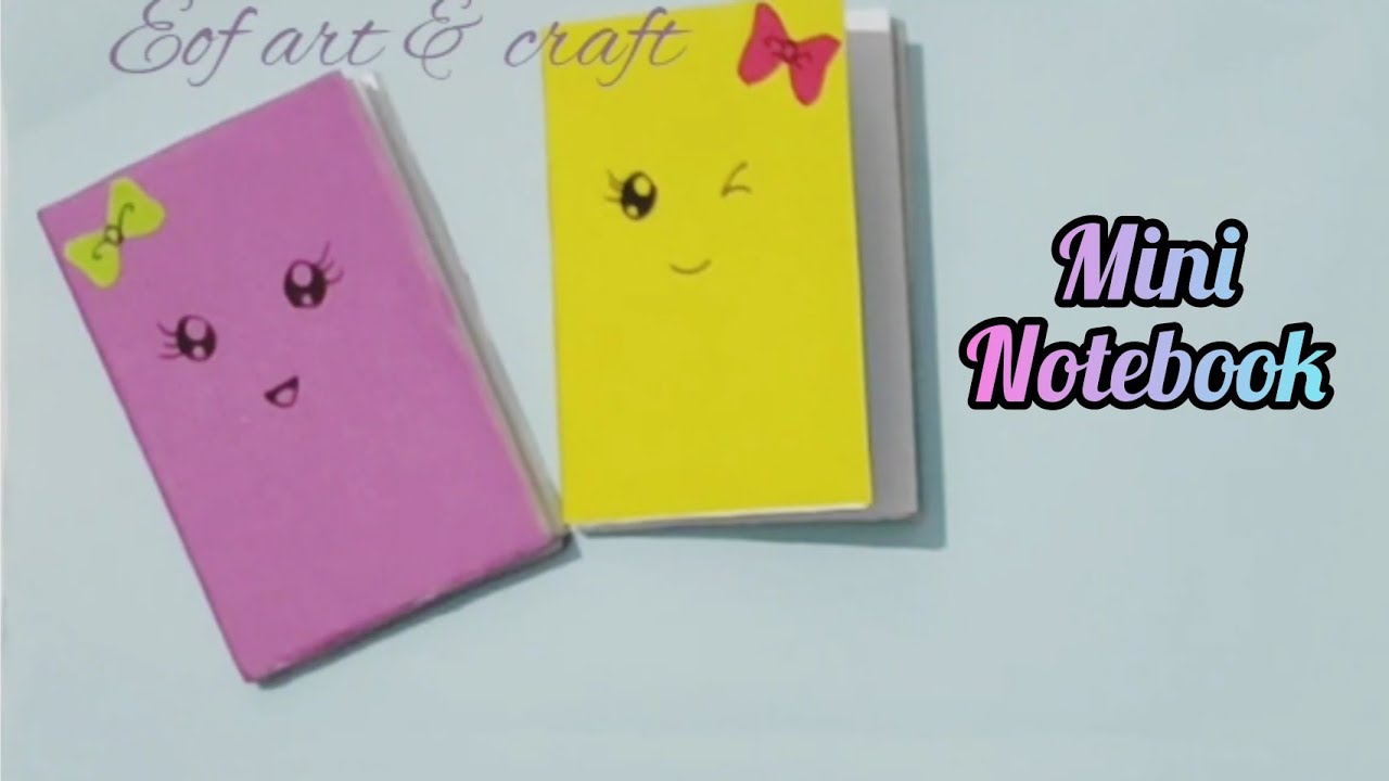 Cara membuat mini  notebook  YouTube