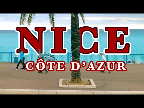 The Blue Waters of de Côte d'Azur in Nice, France | French Riviera 2022