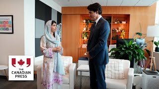 Prime minister meets with Malala ahead of UN General Assembly