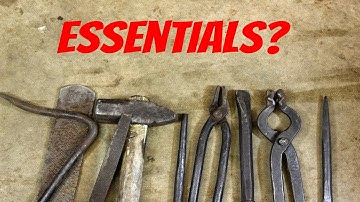 What tools do you need to start blacksmithing as a beginner// blacksmith basics part 1