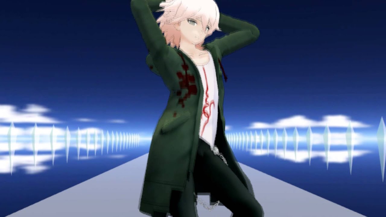 Komaeda Dances To Me!Me!Me! [MMD]