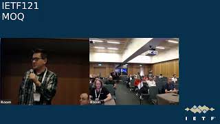 IETF 121: Media Over QUIC (MOQ) 2024-11-06 13:00