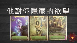 【快準狠】他對你隱藏起來的慾望到底是深愛的體現Or原始的情緒如果是愛有多深|曖昧|愛情|桃花|感情|塔羅占卜