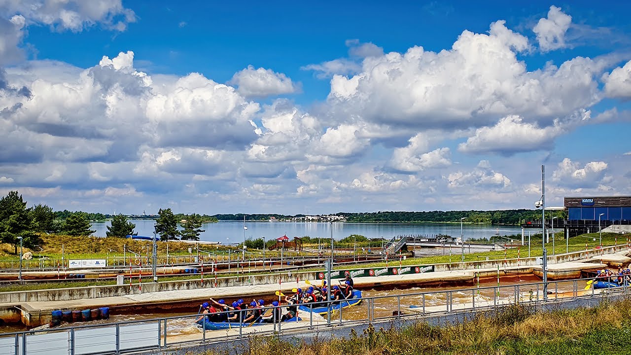 Leipzig: Markkleeberger See - Mit dem Rad um den See