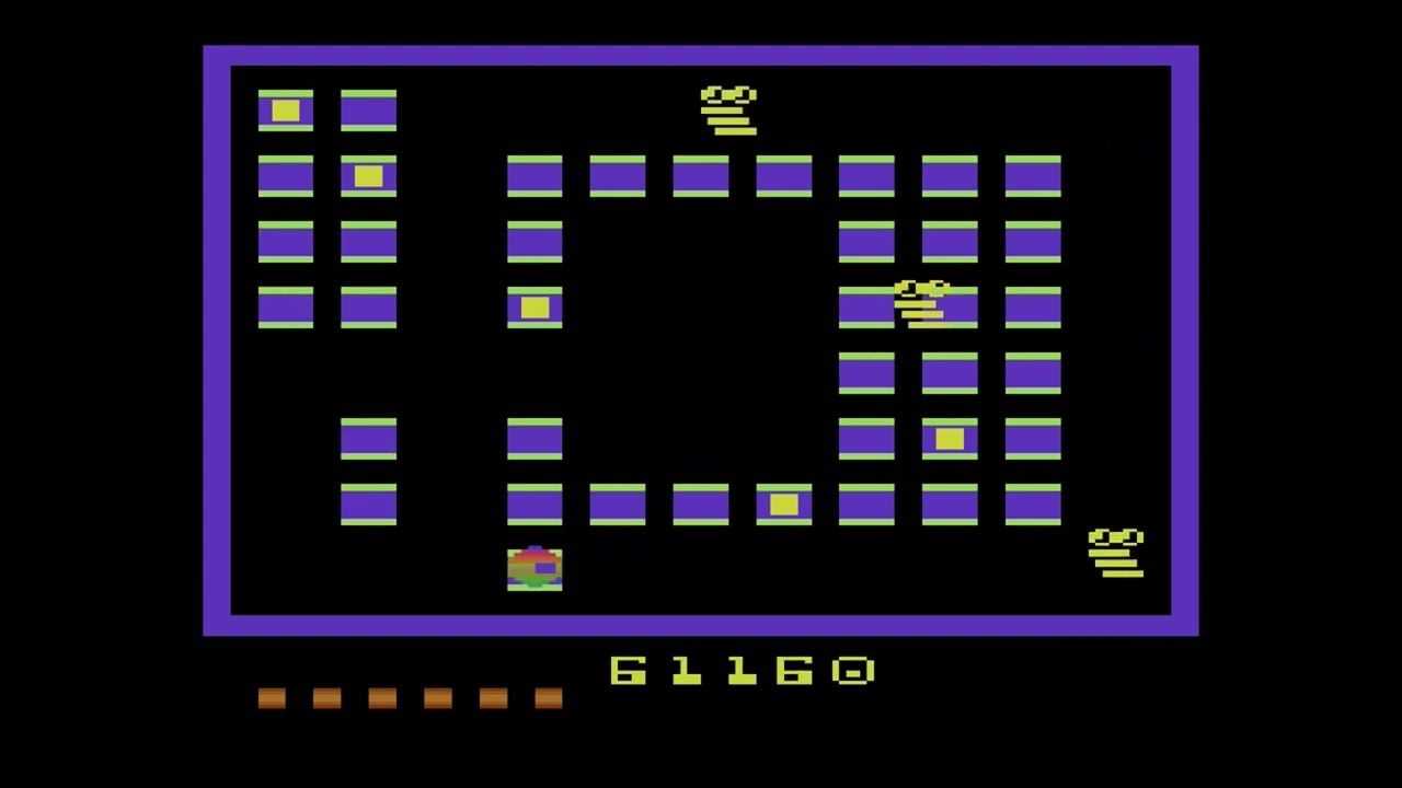 Elk Attack Longplay Atari 2600 Game Warning Contains Flashing 