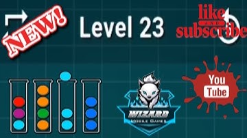 Ball Sort Puzzle Level 23 Color Sorting Games Level 23