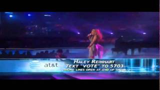 Haley Reinhart - Rhiannon (2nd Song) - Top 3 - American Idol 2011 - 05/18/11