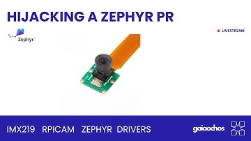 Unstalling the IMX219 Zephyr PR - Part 2