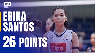Erika Santos FIRES 26 PTS for Cignal vs. Chery Tiggo 🙌🏼 | 2025 PVL ON TOUR | HIGHLIGHTS